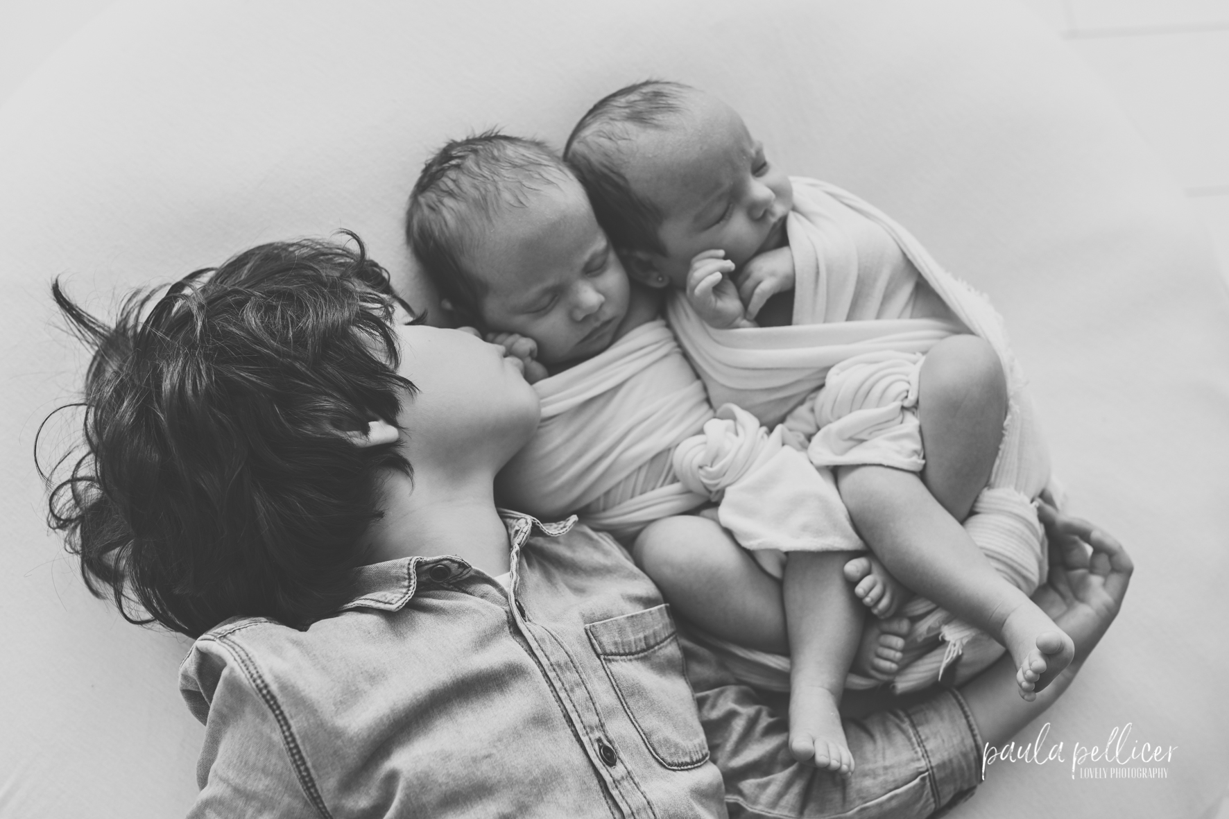 fotografia estudio barcelona newborn recien nacido gemelas