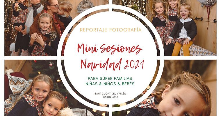 Sesión Fotos de Navidad en Barcelona 2021
